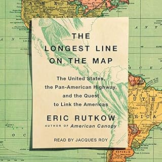 The Longest Line on the Map Audiolibro Por Eric Rutkow arte de portada