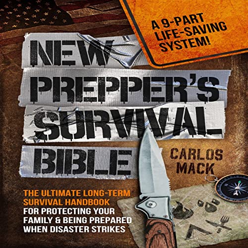 New Prepper's Survival Bible Audiolibro Por Carlos Mack arte de portada