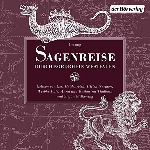 Sagenreise durch Nordrhein-Westfalen Audiolibro Por Johann Georg Theodor Grässe, Brüder Grimm, August Kopisch arte 