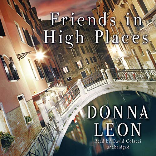 Friends in High Places Audiolibro Por Donna Leon arte de portada