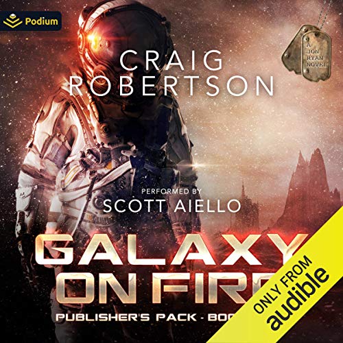 Galaxy on Fire: Publisher's Pack Audiolibro Por Craig Robertson arte de portada