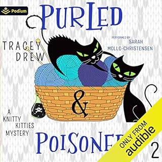 Purled and Poisoned Audiobook By Tracey Drew cover art