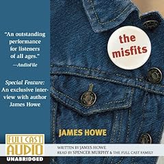 The Misfits Audiolibro Por James Howe arte de portada