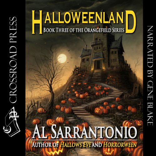 Halloweenland Audiolibro Por Al Sarrantonio arte de portada