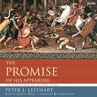 The Promise of His Appearing Audiolibro Por Peter J. Leithart arte de portada