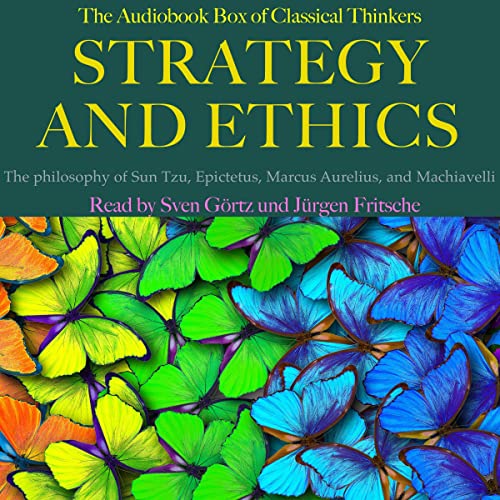 Strategy and Ethics. The audiobook box of classical thinkers cover art