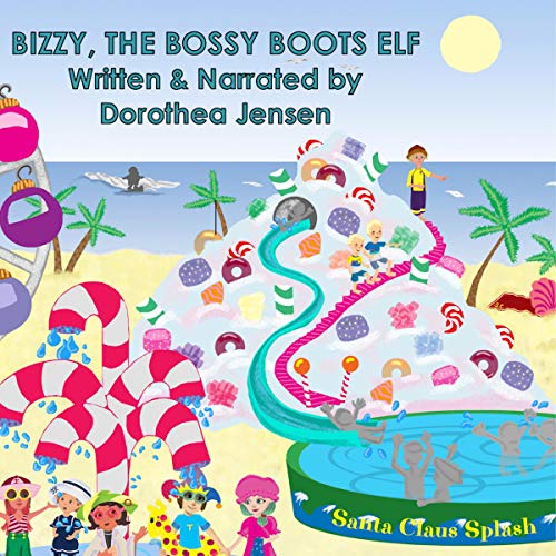 Bizzy, the Bossy Boots Elf Audiolibro Por Dorothea Jensen arte de portada