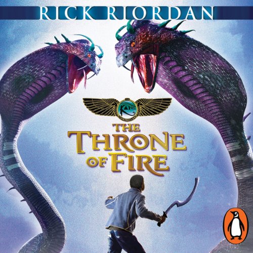 The Throne of Fire cover art