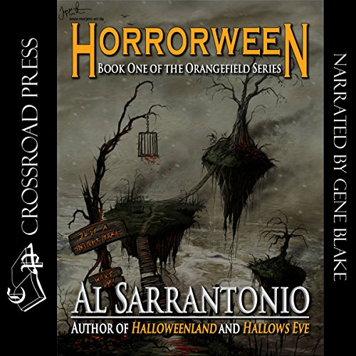 Horrorween Audiolibro Por Al Sarrantonio arte de portada