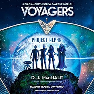 Project Alpha Audiolibro Por D. J. MacHale arte de portada