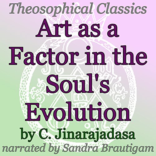 Page de couverture de Art as a Factor in the Soul's Evolution