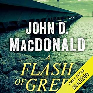 A Flash of Green Audiolibro Por John D. MacDonald arte de portada