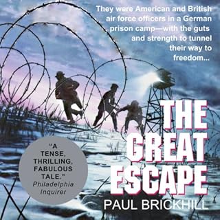 The Great Escape Audiolibro Por Paul Brickhill arte de portada