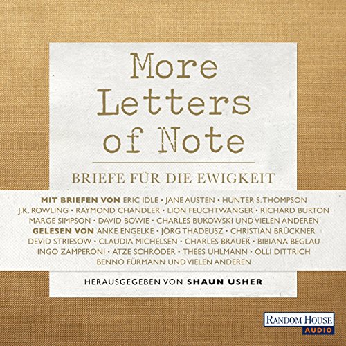 More Letters of Note cover art