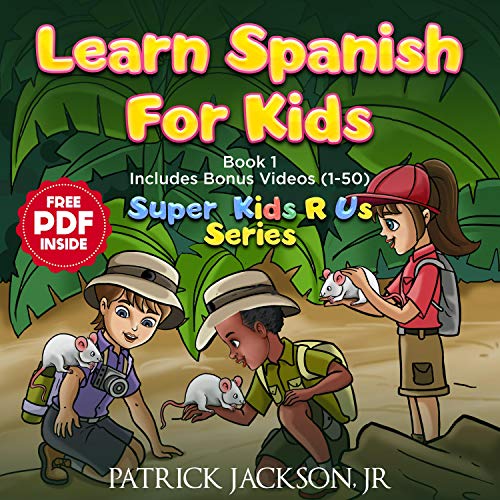 Learn Spanish for Kids Audiobook By Patrick Jackson Jr. cover art