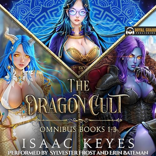 The Dragon Cult Audiolibro Por Isaac Keyes arte de portada