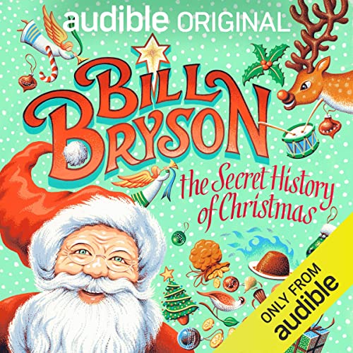 Diseño de la portada del título The Secret History of Christmas