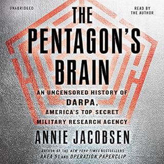 The Pentagon's Brain Audiolibro Por Annie Jacobsen arte de portada