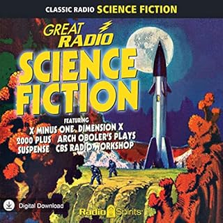 Great Radio Science Fiction Audiolibro Por Robert Heinlein, Arch Oboler, Isaac Asimov arte de portada