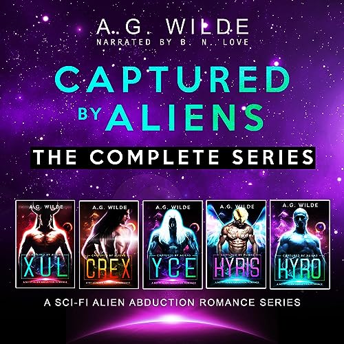 Captured by Aliens Complete Boxed Set cover art