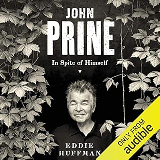 John Prine Audiolibro Por Eddie Huffman arte de portada