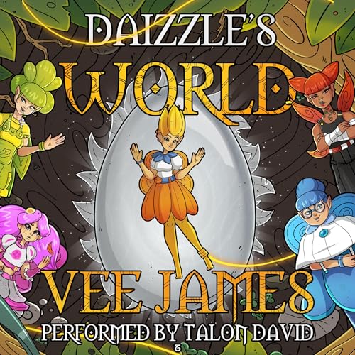 Daizzle's World Audiolivro Por Vee James capa