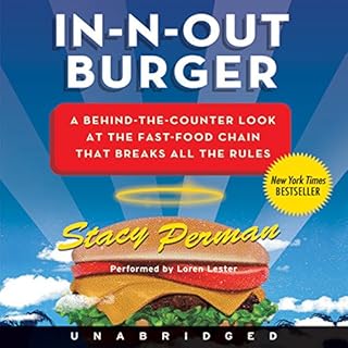 In-N-Out Burger Audiolibro Por Stacy Perman arte de portada