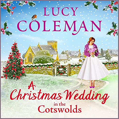 Diseño de la portada del título A Christmas Wedding in the Cotswolds