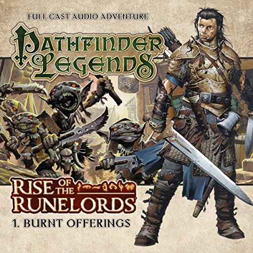 Pathfinder Legends - Rise of the Runelords 1.1 Burnt Offerings cover art