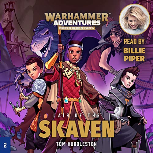 Warhammer Adventures: Lair of the Skaven Audiolibro Por Tom Huddleston arte de portada