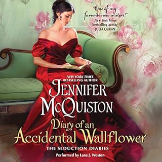 Diary of an Accidental Wallflower Audiolibro Por Jennifer McQuiston arte de portada