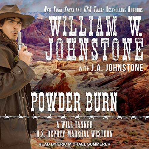 Powder Burn Audiolivro Por William W. Johnstone, J. A. Johnstone capa