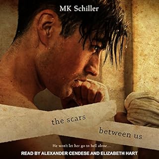 The Scars Between Us Audiolibro Por MK Schiller arte de portada