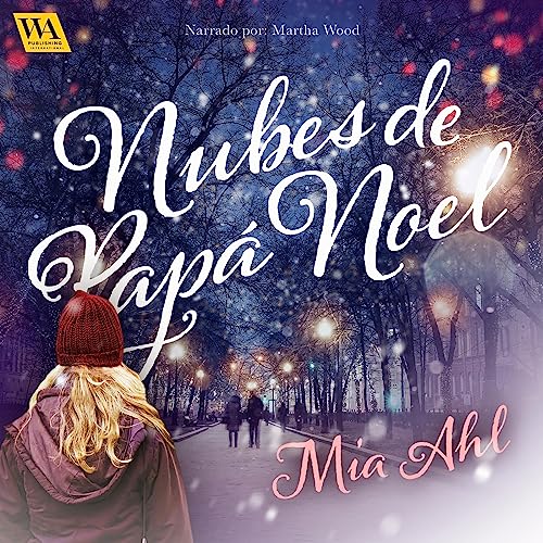 Diseño de la portada del título Nubes de Pápa Noel