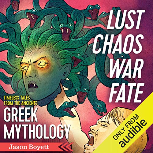 Diseño de la portada del título Lust, Chaos, War & Fate