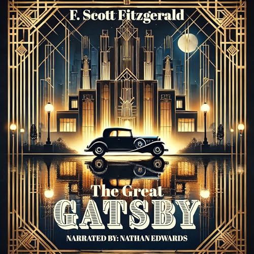 The Great Gatsby Audiolivro Por F. Scott Fitzgerald capa