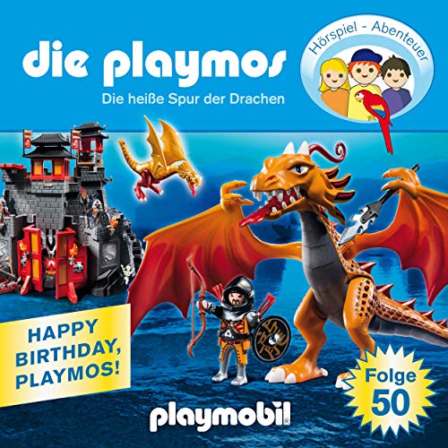 Couverture de Die heiße Spur der Drachen. Das Original Playmobil Hörspiel