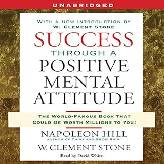 Success Through a Positive Mental Attitude Audiolibro Por Napoleon Hill arte de portada