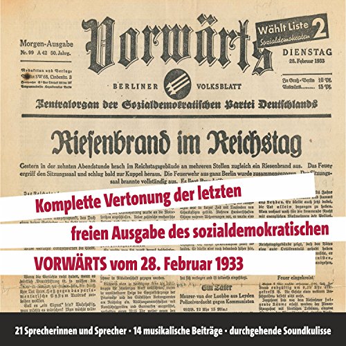 Vorwärts: Riesenbrand im Reichstag cover art