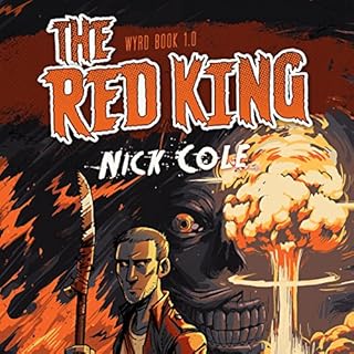 The Red King Audiolibro Por Nick Cole arte de portada