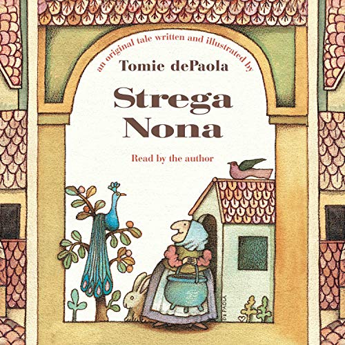 Strega Nona Audiolivro Por Tomie dePaola capa