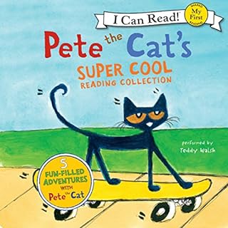 Pete the Cat's Super Cool Reading Collection cover art