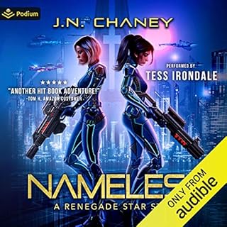 Nameless: A Renegade Star Story Audiolibro Por J. N. Chaney arte de portada