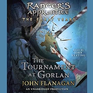 The Tournament at Gorlan Audiolibro Por John Flanagan arte de portada