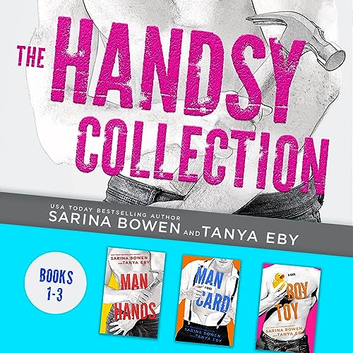 The Handsy Collection: Man Hands 1-3 Audiolivro Por Sarina Bowen, Tanya Eby capa