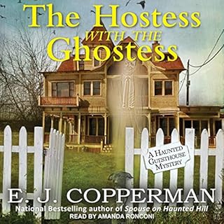 The Hostess with the Ghostess Audiobook By E. J. Copperman cover art