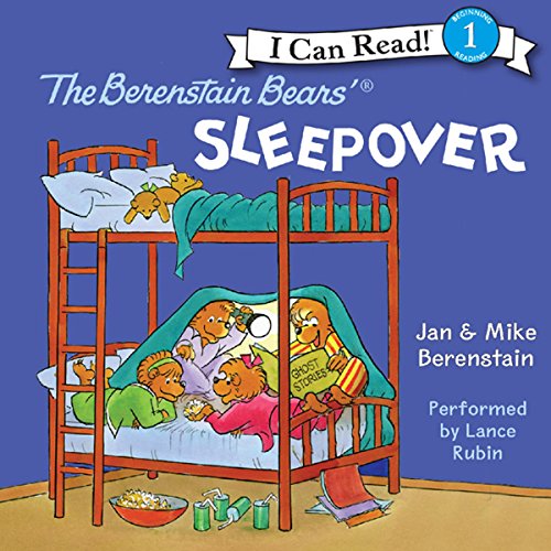 The Berenstain Bears' Sleepover Audiobook By Jan Berenstain, Mike Berenstain cover art