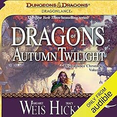 Dragons of Autumn Twilight Audiolibro Por Margaret Weis, Tracy Hickman arte de portada