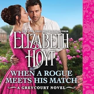 When a Rogue Meets His Match Audiolibro Por Elizabeth Hoyt arte de portada