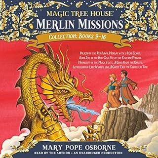 Merlin Mission Collection Audiolibro Por Mary Pope Osborne arte de portada